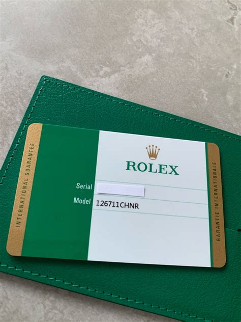 rolex garantie internationale|rolex guarantee card authenticity check.